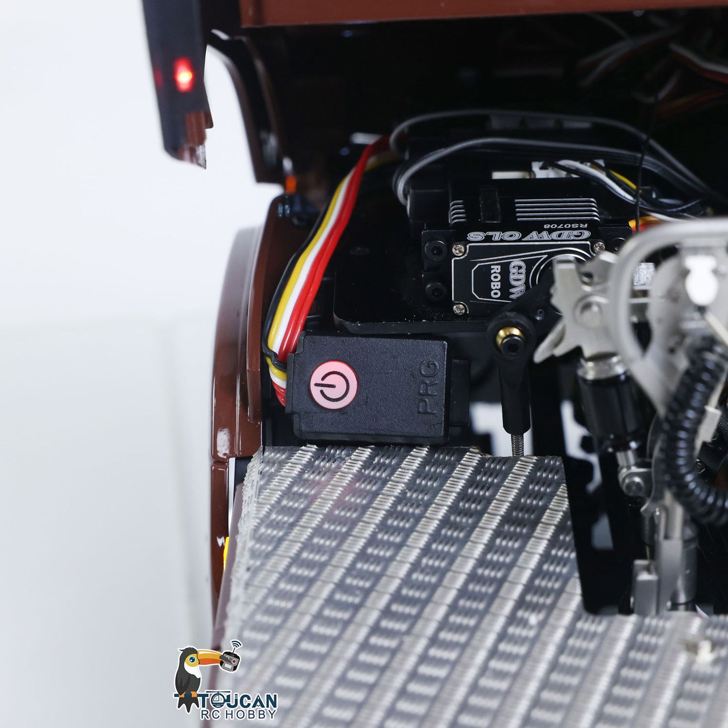 TOUCAN RC Truck Power Switch Control System and Electrical Layout Detail