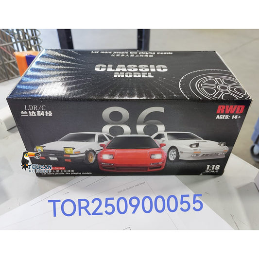 Second Hand CA Stock 1/18 RWD RC Racing Drift Car 4x2 Electric Vehicles Model Gyroscope LDRC LD1803