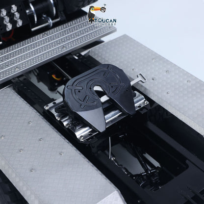TOUCAN 1/14 RC 8x8 Off‑Road Tractor Truck Remote‑Controlled Metal Winch Close‑Up, Internal Mechanical Winch Components