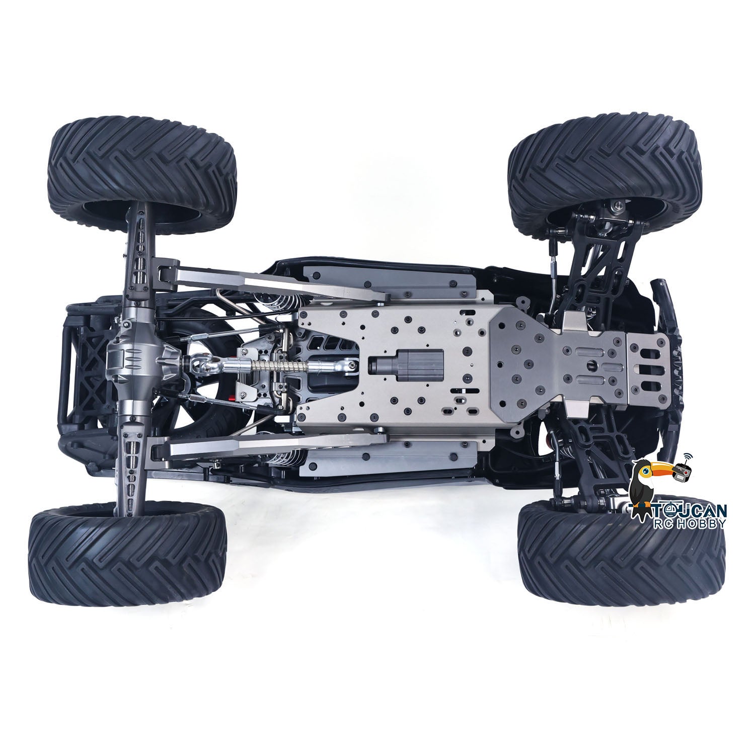 UFRC GR1Pro 1/5 metal RC crawler chassis frame detail