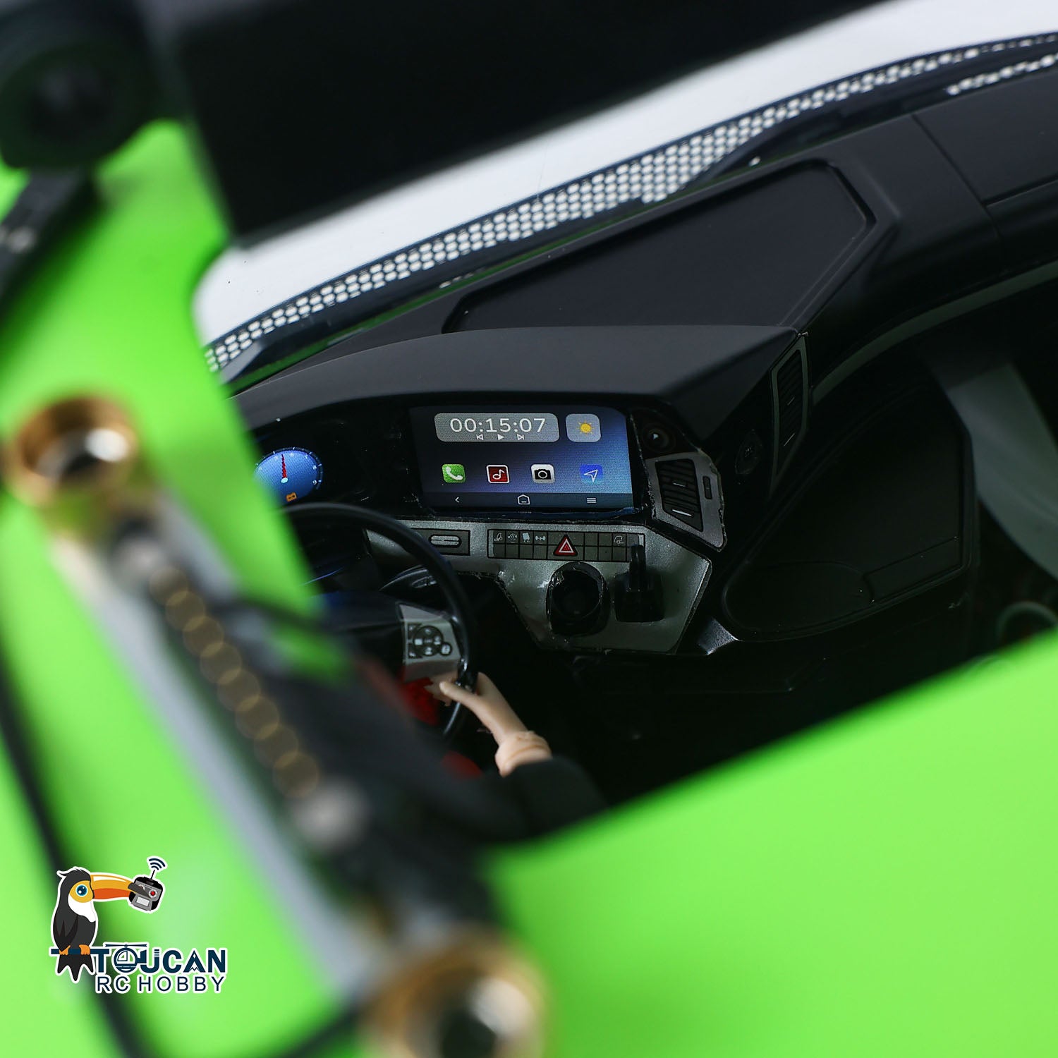 Unitru 01 3363 RC Tractor Truck Reverse Camera Display Screen