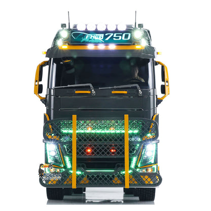 Unitru 02 FH16 RC Truck Full Metal Chassis with Air Suspension Detail