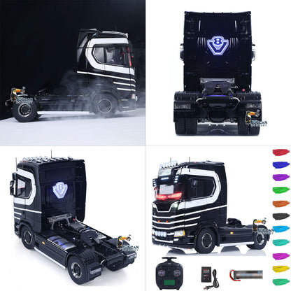Unitru 05 770S RC Truck Magnetic High Roof Cab and Roof Lighting Detail