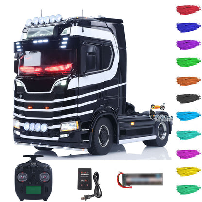 Unitru 05 770S 1/14 RC Semi Truck 4x4 Metal Chassis Side View