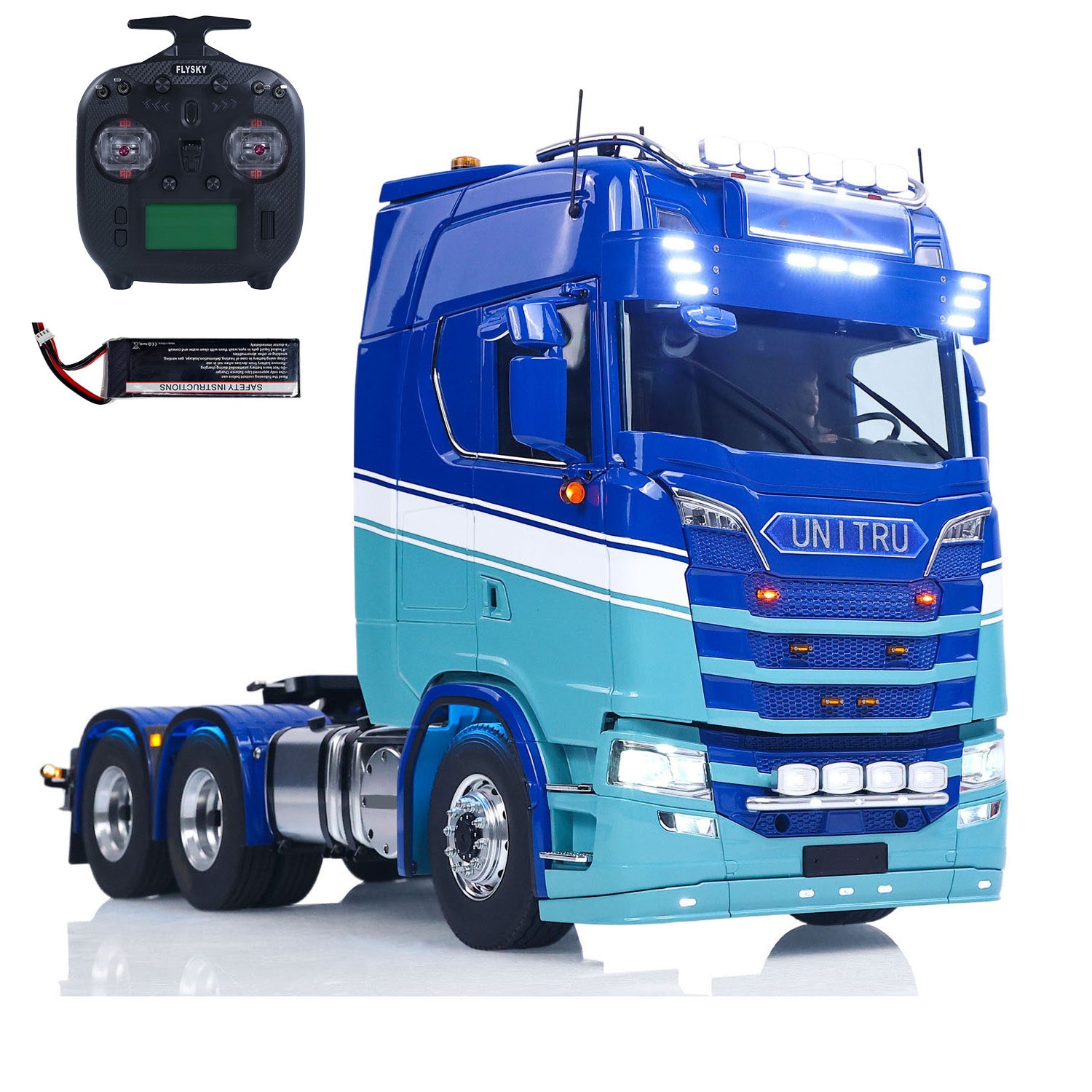 Unitru 06 770S 1/14 Remote Control Scania 770S Tractor Truck with 2-Speed Gearbox