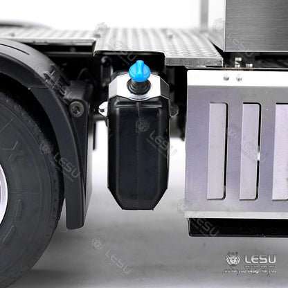 LESU 1/14 Metal 6x6 Chassis with 3Speed Transmission Differential Lock Axles for 3363 (56348) 1851 High Roof RC Tractor Truck