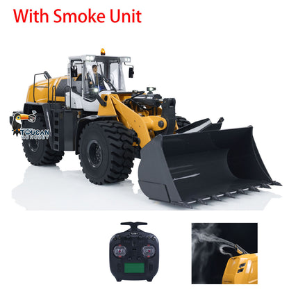 XDRC 580 1/14 Scale Metal Hydraulic Wheel Loader, Yellow Version, With Smoke Unit, Light & Sound System, ST8 Transmitter, Battery & Charger Not Included