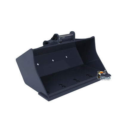 XDRC 945 1/14 Hydraulic Excavator Grading Bucket Accessory, Flat Leveling Bucket, Compatible With Manual Quick Release System